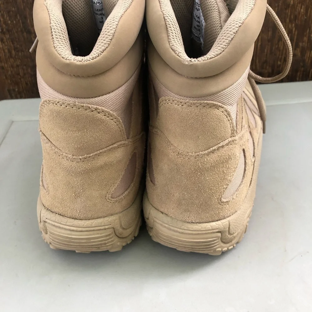 LA Police Gear Operator Boots in desert tan Men’s 12